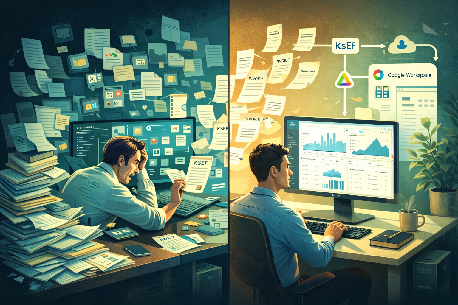 KSeF 2026 dla MŚP – chaos vs automatyzacja faktur